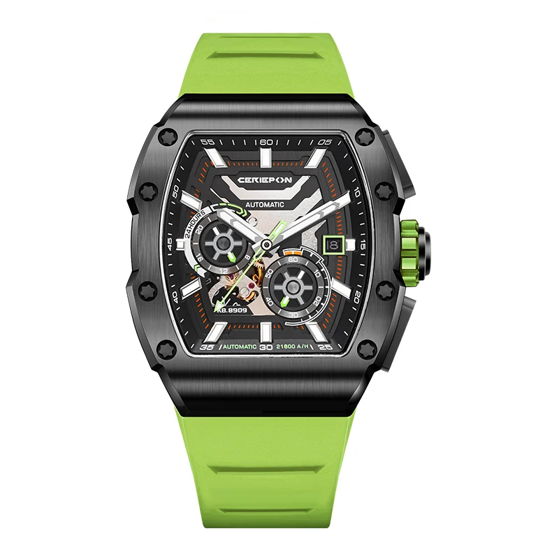 2026 Luxe automatische horloges Heren mechanisch horloge Armbandaccessoires Richard Style Waterdicht roestvrijstalen klok Relogio