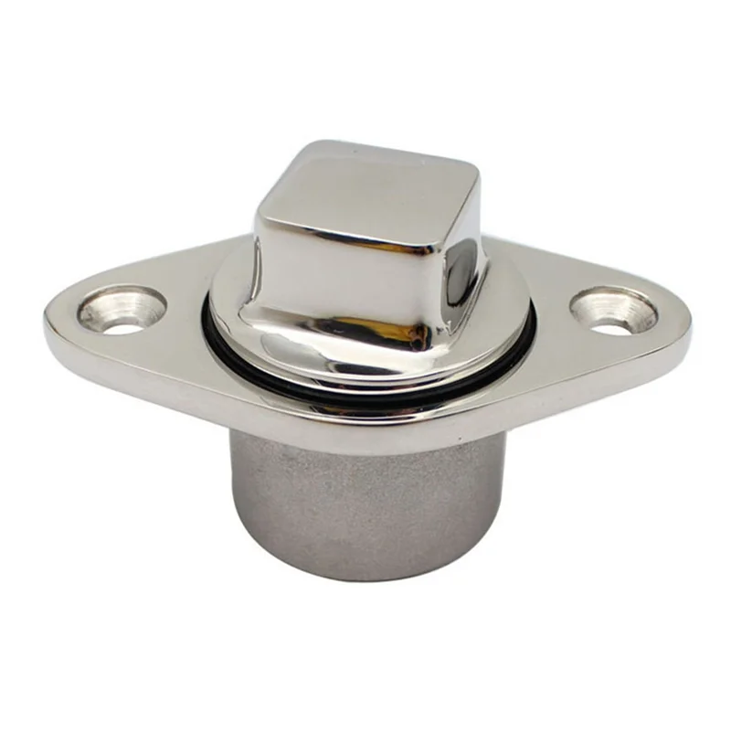 Новая пробка для воды из нержавеющей стали 316, сливной клапан для кормы лодки, носик для яхты, алмазная шелковая пробка для лодки, фитинг для морского оборудования