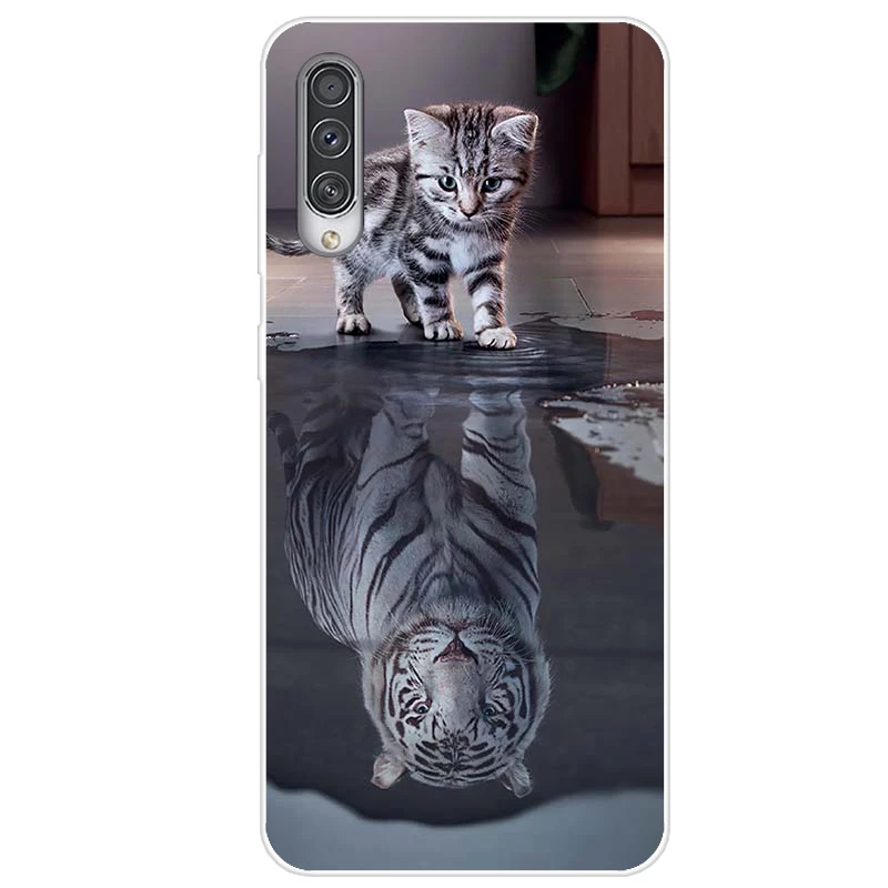 For Samsung A30S A50S Case Silicone Soft Wolf Phone Cover For Samsung Galaxy A50 A30 A70 Case Coque TPU Bumper A 30S 50 Fundas