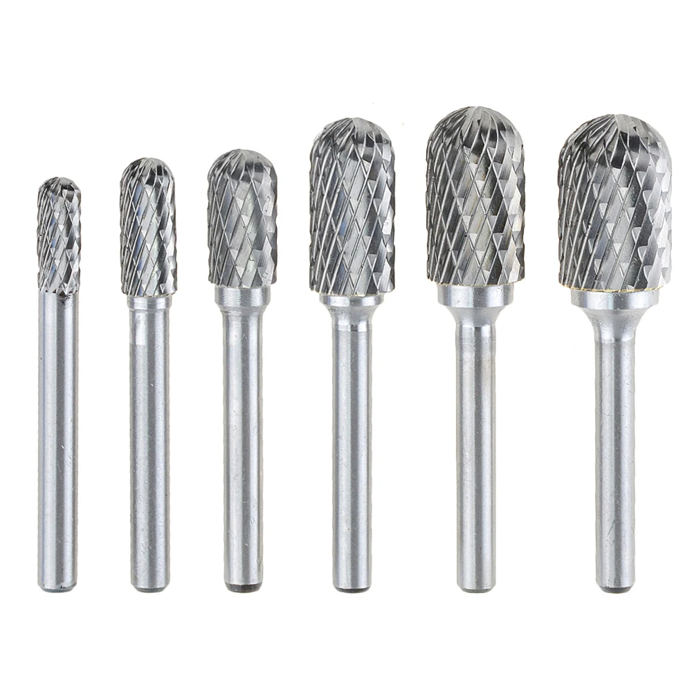 CX Type Head Tungsten Carbide Rotary File Tool Point Burr Grinder Abrasive Tools Drill Milling Carving Bit Tools