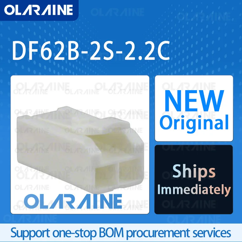 

20/50/100Pcs DF62B-2S-2.2C 100% brand new and original IC chip Headers and wire housings Connector 2 Position