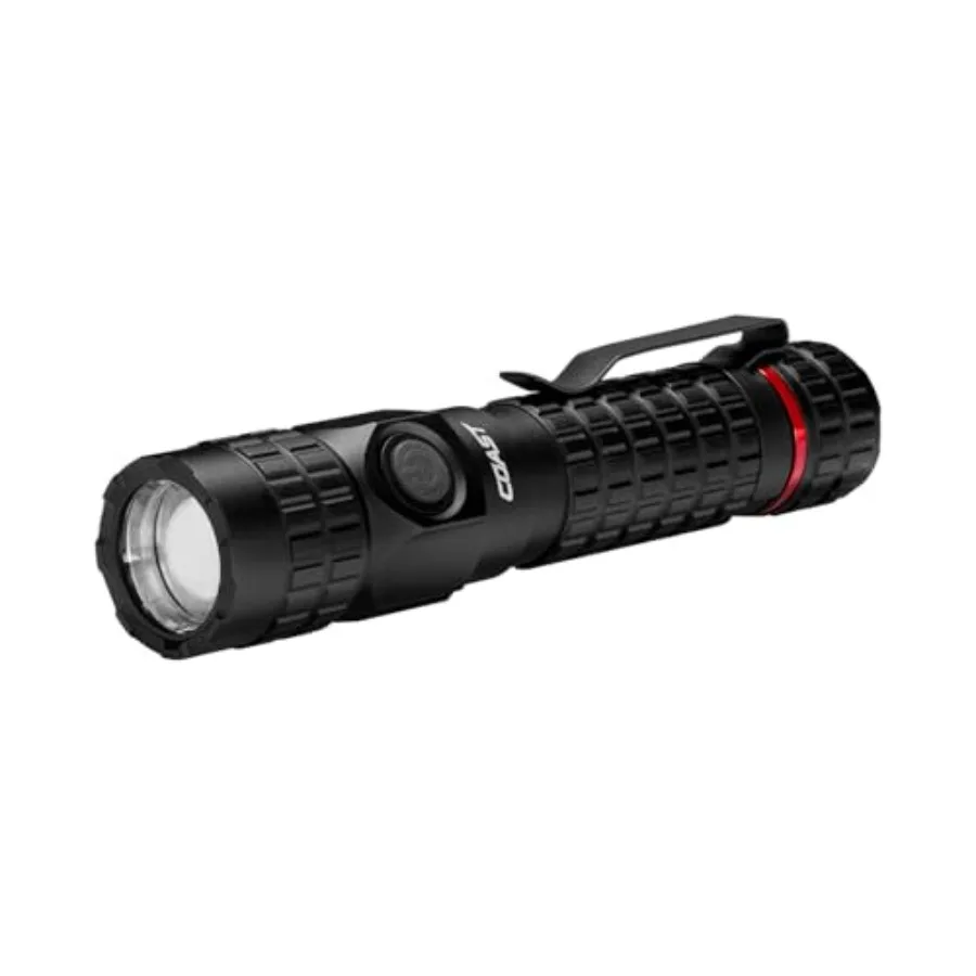 

PX200R 2000 Lumen Rechargeable LED Flashlight Twist Focus USB-C 2-Position Pocket Clip