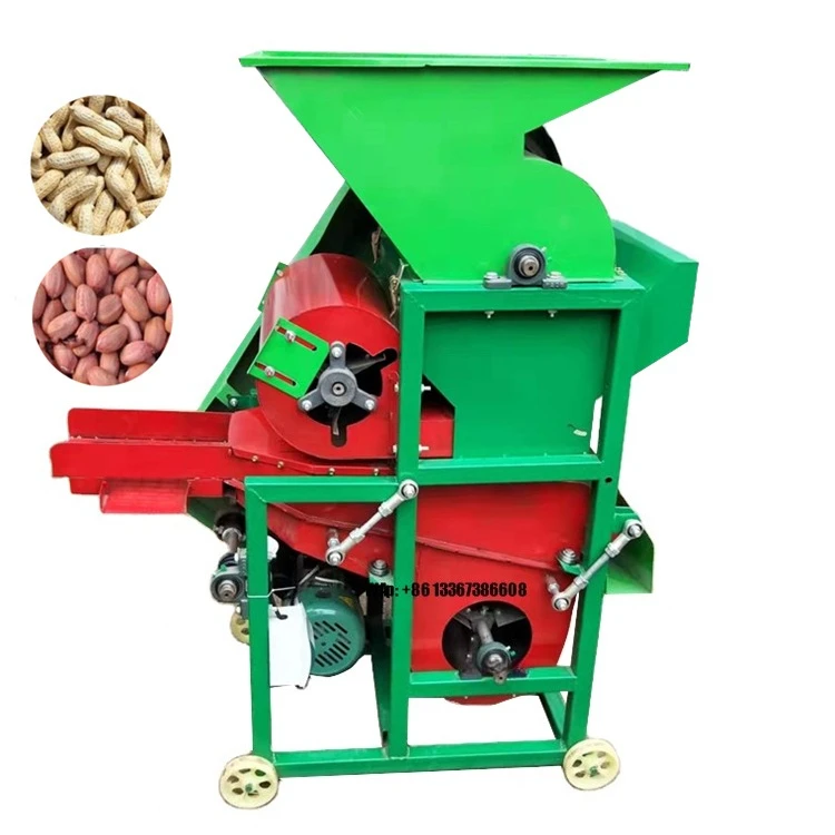 

Peanut Huller Shelling Crushing Shell Cracking Machine Groundnut Sheller Peeling Machine