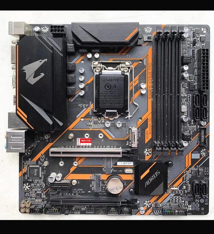 For Gigabyte B360M AORUS PRO Motherboard 32GB LGA 1151 DDR4 M- ATX Mainboard 100% Tested Fully Work