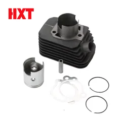 high quality motocycle 43mm 65cc Big Bore Cylinder Kit Fit For Piaggio Ciao Boss 50 Boxer Grillo Si Bravo Ceao 50cc 2-Stroke