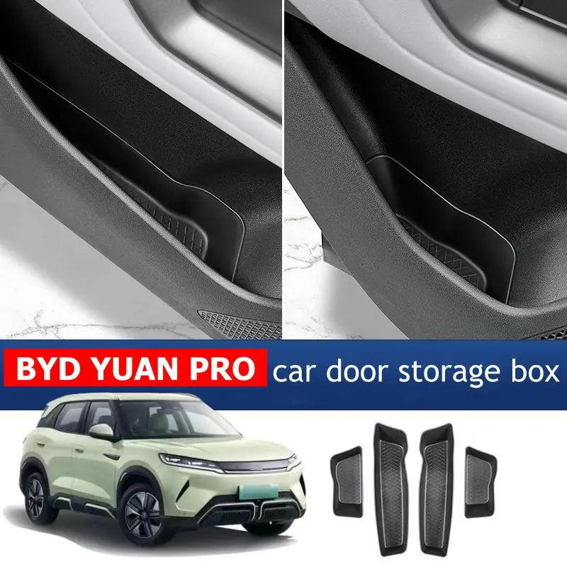 For BYD YUAN PRO YUAN UP 2025 2024 Car Door Storage Box Interior Accessories