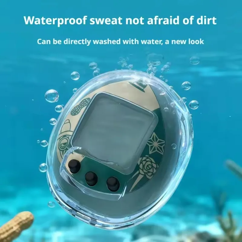 Transparent Protective Case Dustproof Anti-Scratch Hard Shell Full Coverage Crystal PC Clear Cover for Tamagotchi Nano