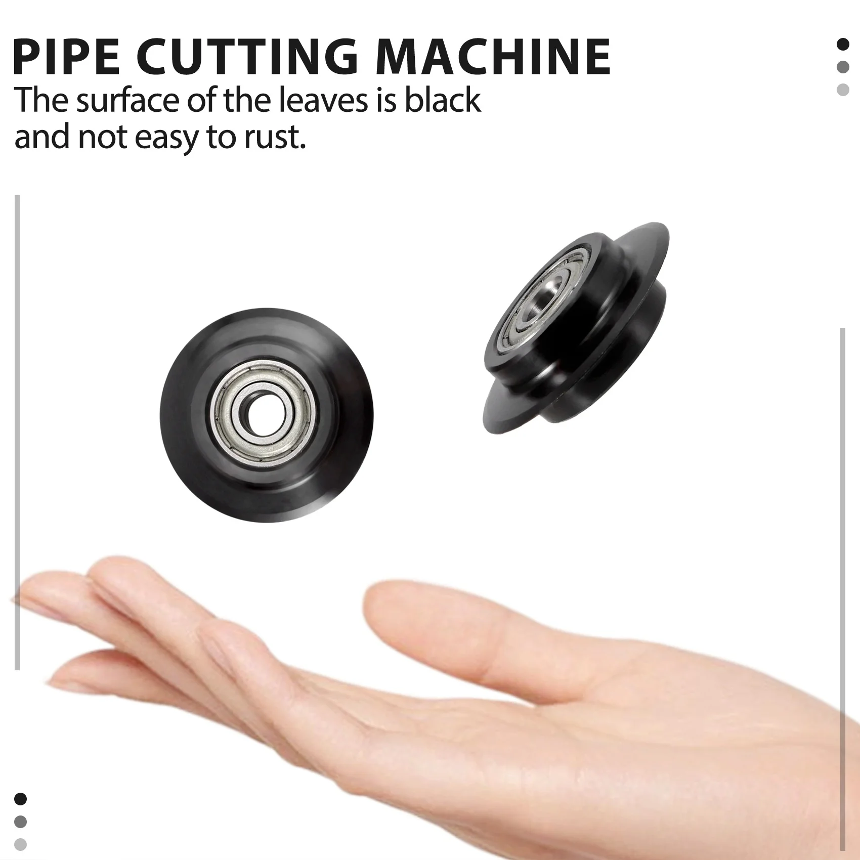 

F-T 2 шт. режущее лезвие для подшипников, лезвия из легированной стали для труборез, труборез, медь, нержавеющая сталь, ножницы для труб, круговое колесо