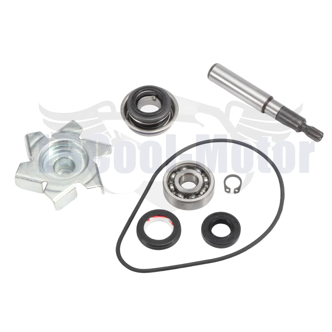 Water Pump Repair Kit For HONDA VTR1000F Firestorm 1997-2006 XL1000V Varadero 2001-2009 19210-MBB-000 Shaft Gasket O-ring Seals