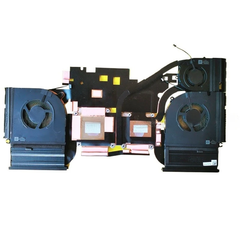 H  New for Dell Alienware M18 M18X R1 CPU GPU Heatsink Cooling Fan 027GFC
