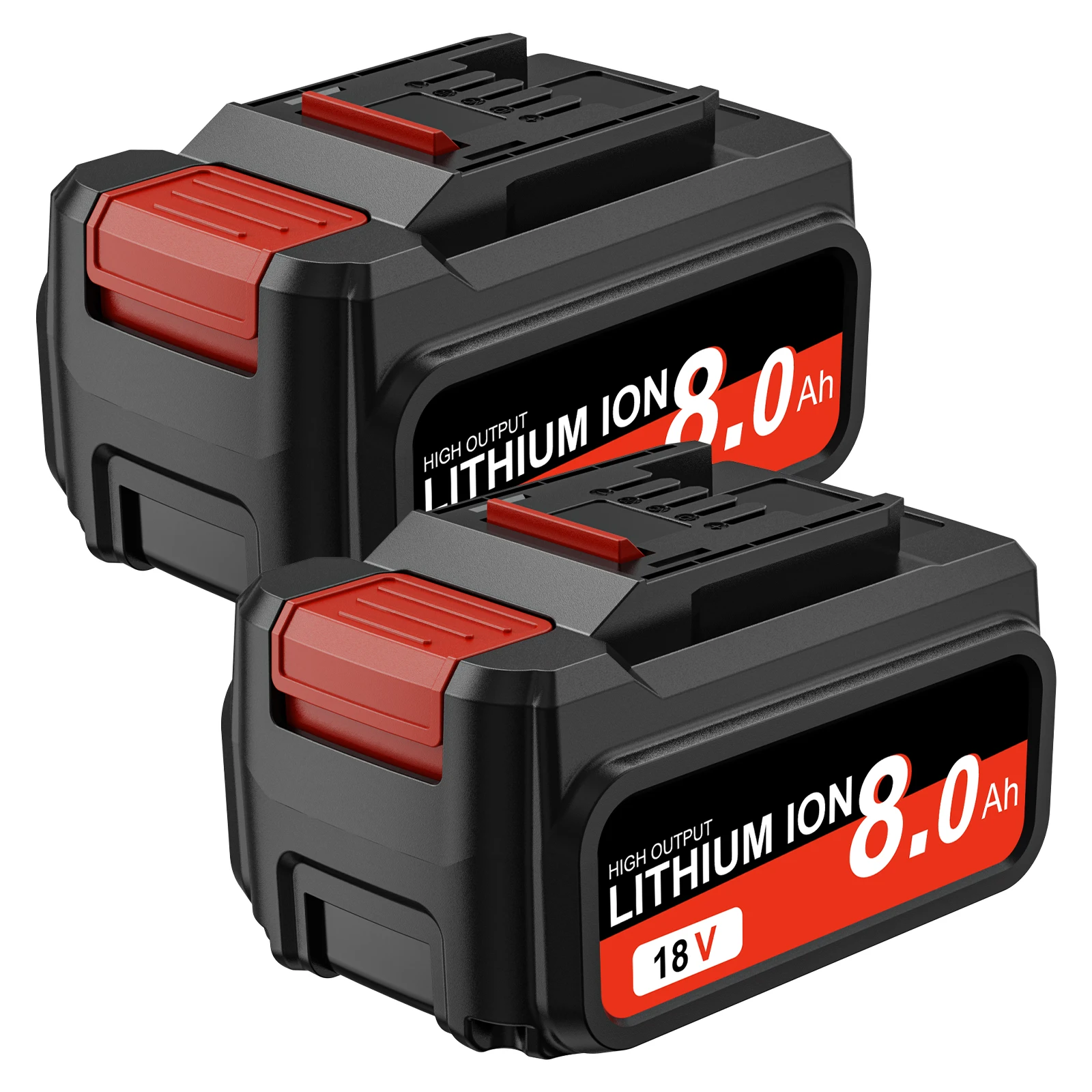 Für EINHELL EIN18C2 18V 8000mAh Li-Ionen-Akku, kompatibel mit Power X-Change PX-BAT4 PX-BAT52 GE-LC 18 Li-Serie