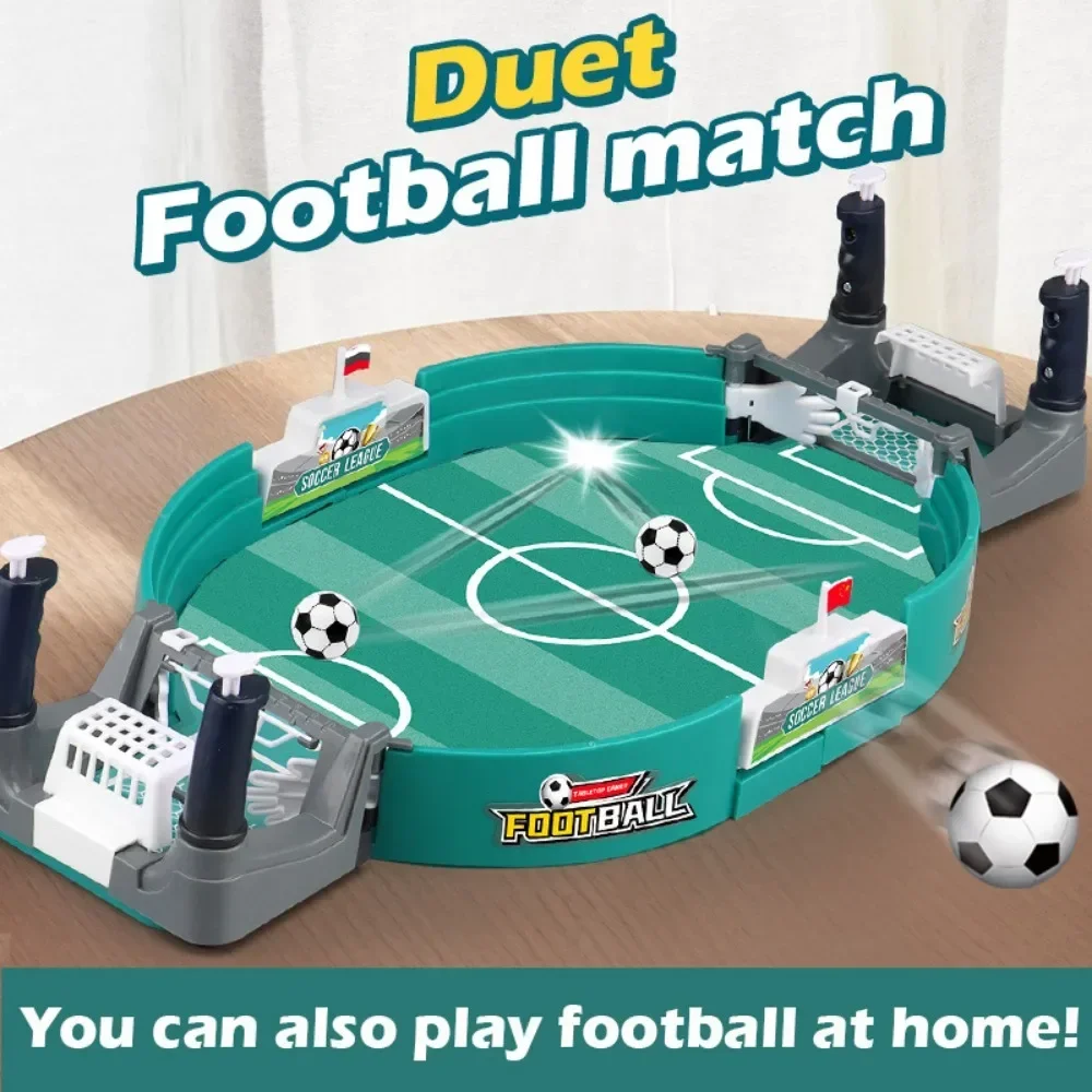 Soccer Table Football Board Game For Family Party Tabletop Play Ball Soccer Toys, Boys Sport Children Adults Interactive Game