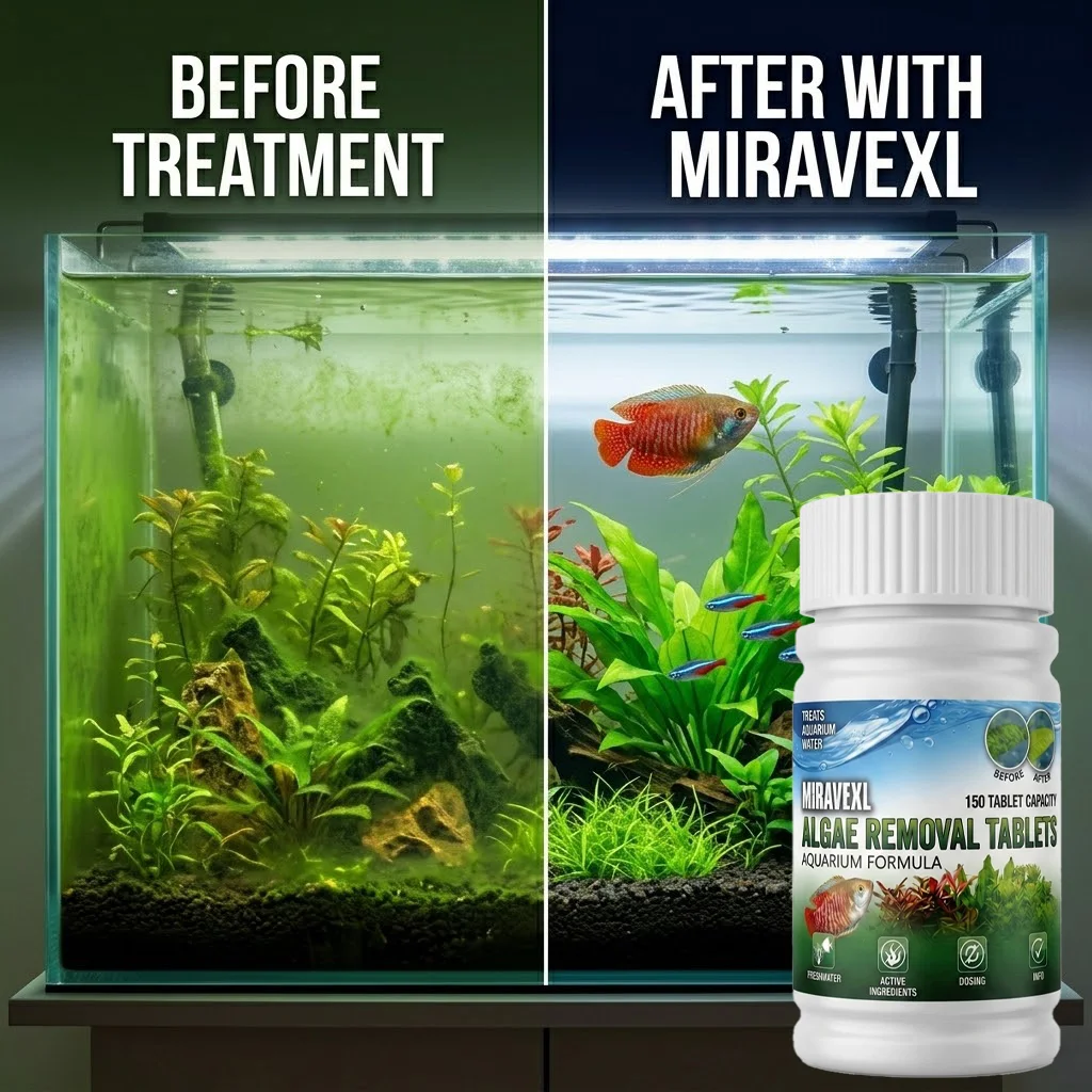 Aquarium Algae Control Tablets - Cleaner Fish Aquarium review and price