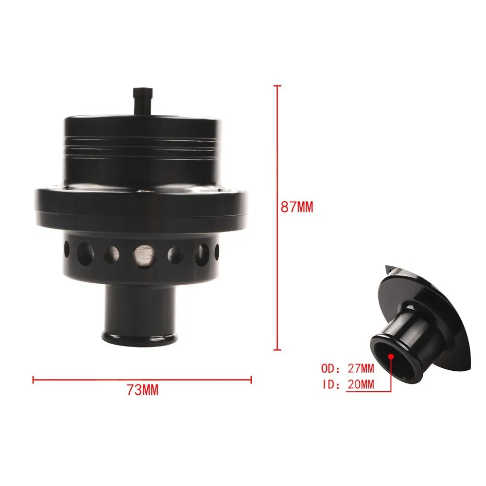 Auto Universal  Aluminum Dump Blow Off Valve Turbo For VW BMW audi HONDA ford Golf MK4 Jetta A4 B5