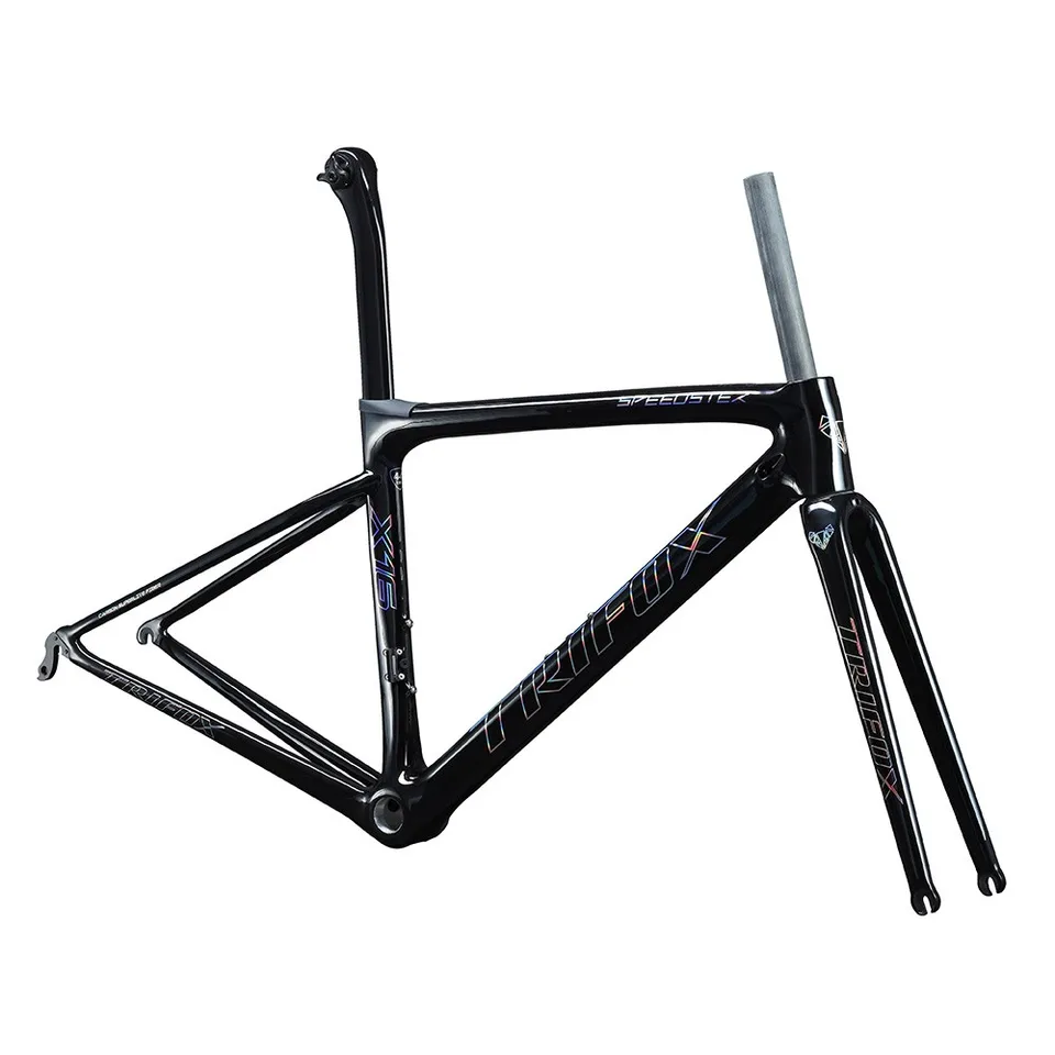 X16qr Trifox-カーボンファイバーロードバイクフレーム,フルカーボン