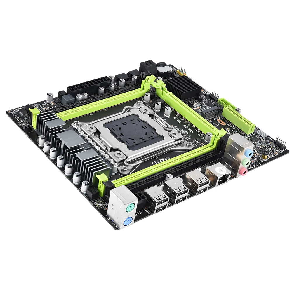 Imagem -04 - Conjunto Combo de Placa Mãe com Suporte Nvme M.2 Ssd Server Kit Lga2011 e5 2620 v2 16gb Ddr3 Ram X79 f1