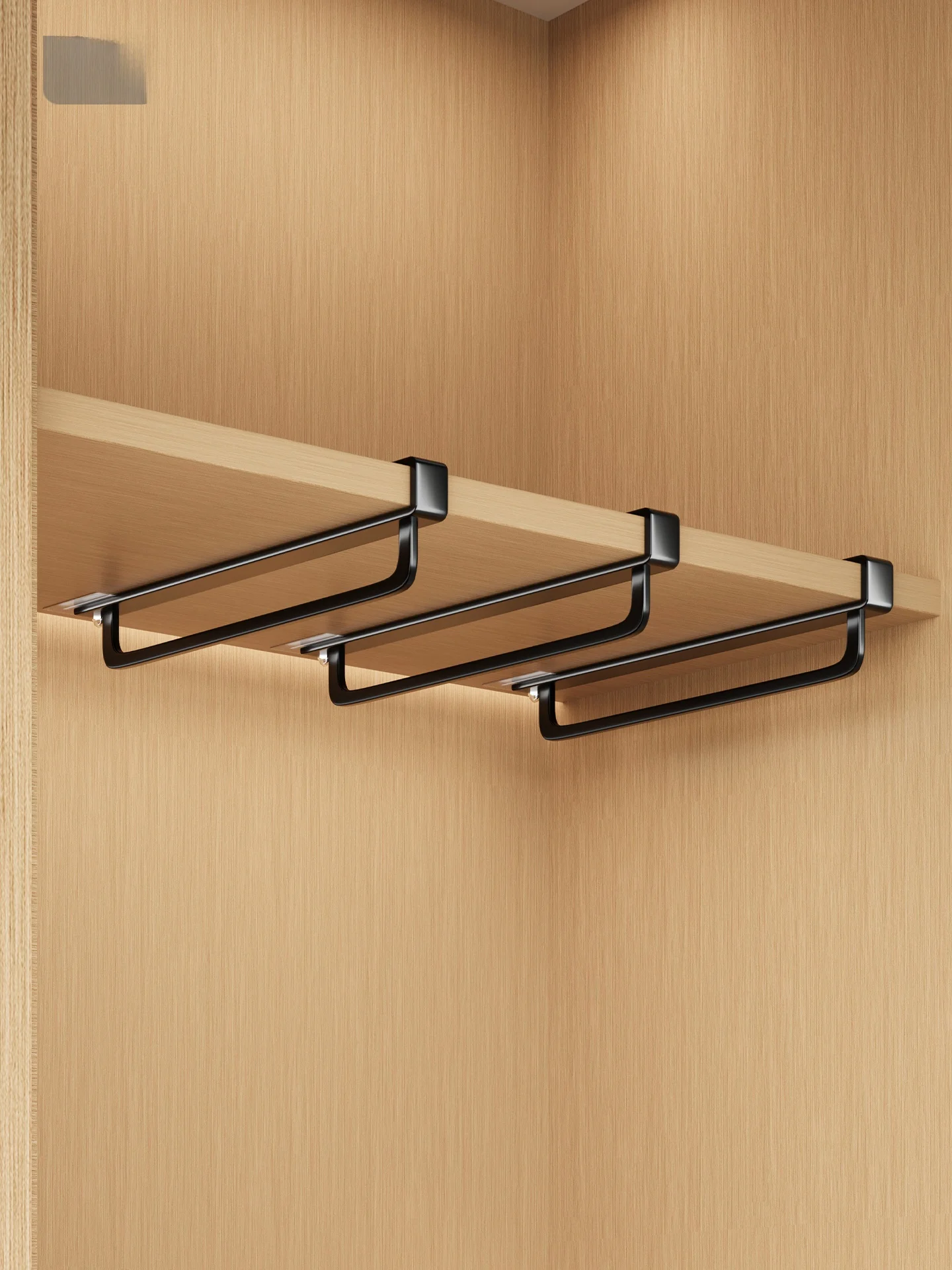 

Vertical Clothes Rod for Wardrobe No Drilling Required for Home Bedroom Dormi Lightweight Vertical Clothes Hanger Rod