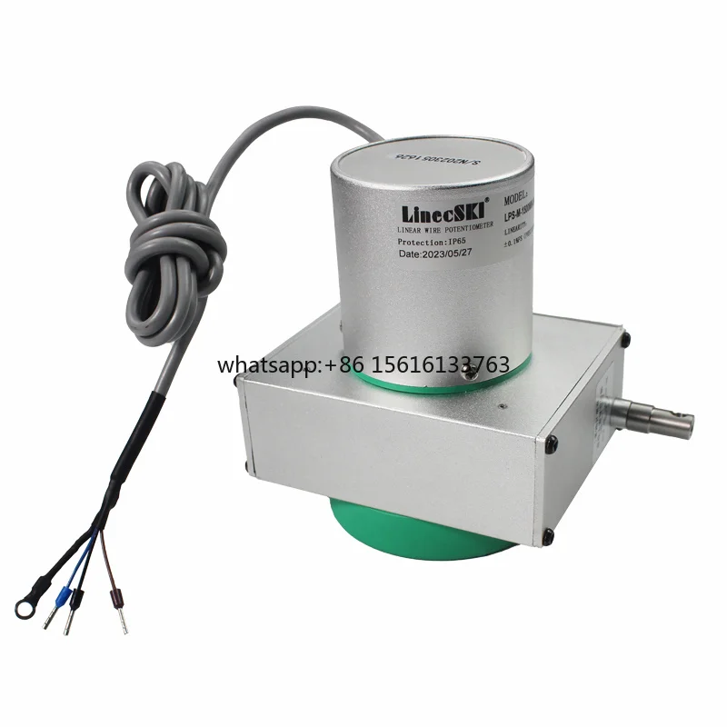 

Linear Displacement Encoder 2000mm Range Angle Position Sensor Pulse Selection Option Linear Displacement Sensor