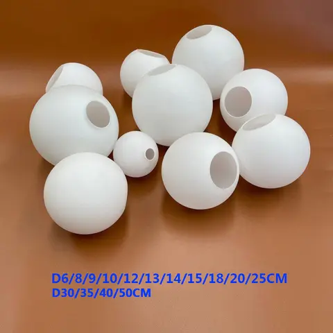 White Glass Lamp Shade, Milky Globe Lampshades Fitting Lamp, D10cm D12cm D15cm D20cm D25cm Round Light Cover, Pantalla Lampara