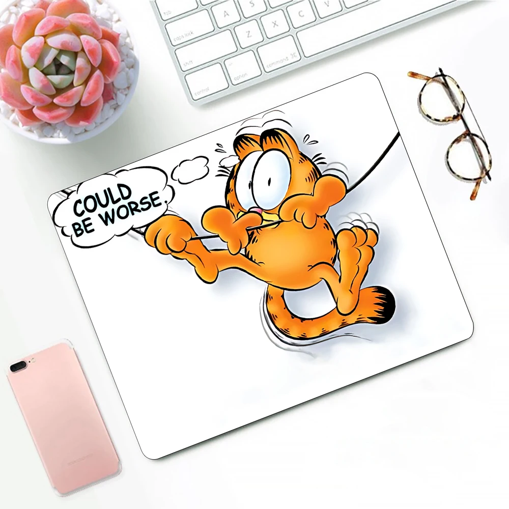 G-garfield Gaming Mouse Pad XS Small Mousepad For PC Gamer Desktop Decoration Office Mouse Mat Deskmat Rug