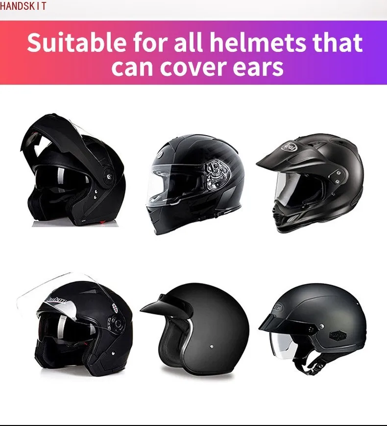 Brand name MH04 motorcycle helmet 5.0  headset riding full-face helmet built-in integrated wireless music call Bluetooth headset