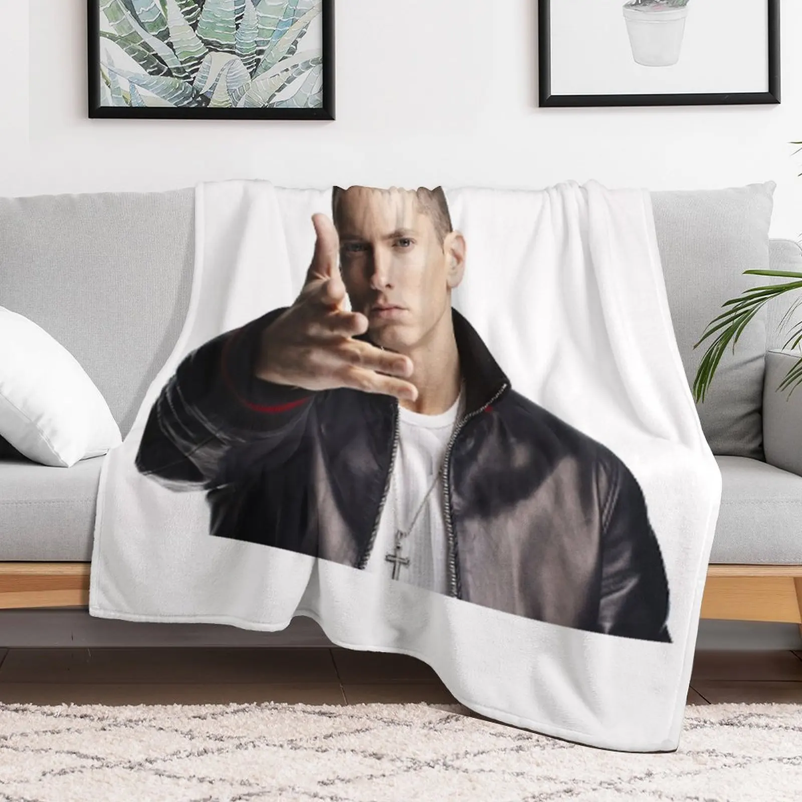 Coperta da tiro Eminem sottile per coperte per bambini