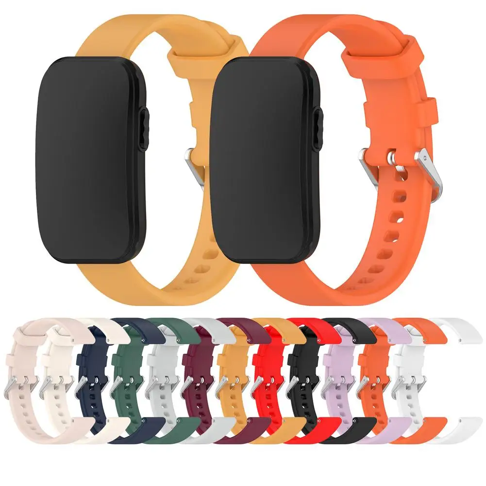 For Garmin CIRQA 14mm Slim Watch Band Soft Silicone Sport Strap Replacement Wristband Waterproof Bracelet Accessories