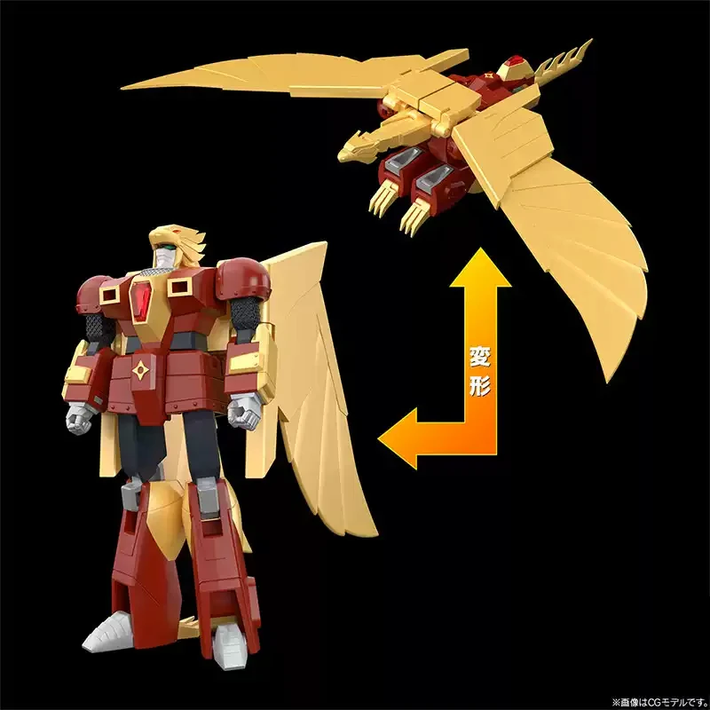 Bandai Original The Brave of Gold Goldran Animation Game Peripheral Toys Soka-kage Movable Anime Action Model Figures Collection