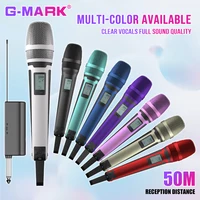 G-MARK-micrófono inalámbrico profesional SKM9000, cizalla de Metal ajustable, frecuencia UHF, para espectáculo de Paryt, enseñanza y boda