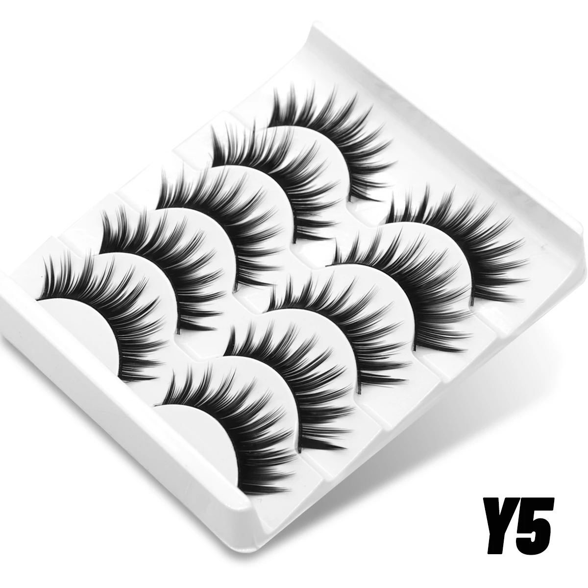 3D Natural Mink False Eyelashes, 5 Pairs
