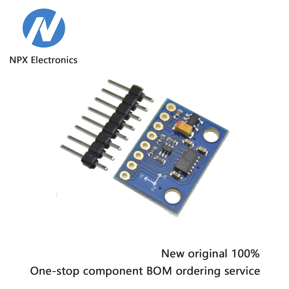 

GY-511 Трехосевой электронный компас, магнитный компас, акселерометр LSM303DLHC Высокоточный сенсорный модуль 3-5 В