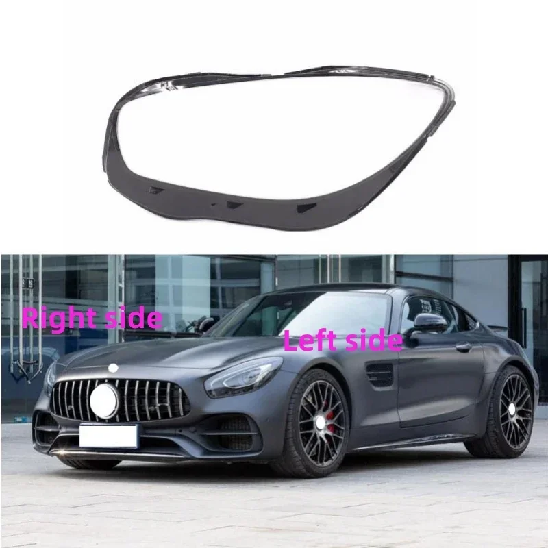 For Mercedes-Benz AMG GT 2016 2017 2018 2019 Car Headlight Shell Headlight Cover Replacement Headlamp Lens Headlight Glass