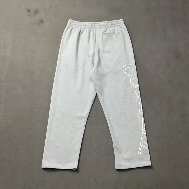 Devil's Island Retro Meichao High Street سروال كاجوال فضفاض للجنسين بنمط مطبوع عصري فضفاض مناسب