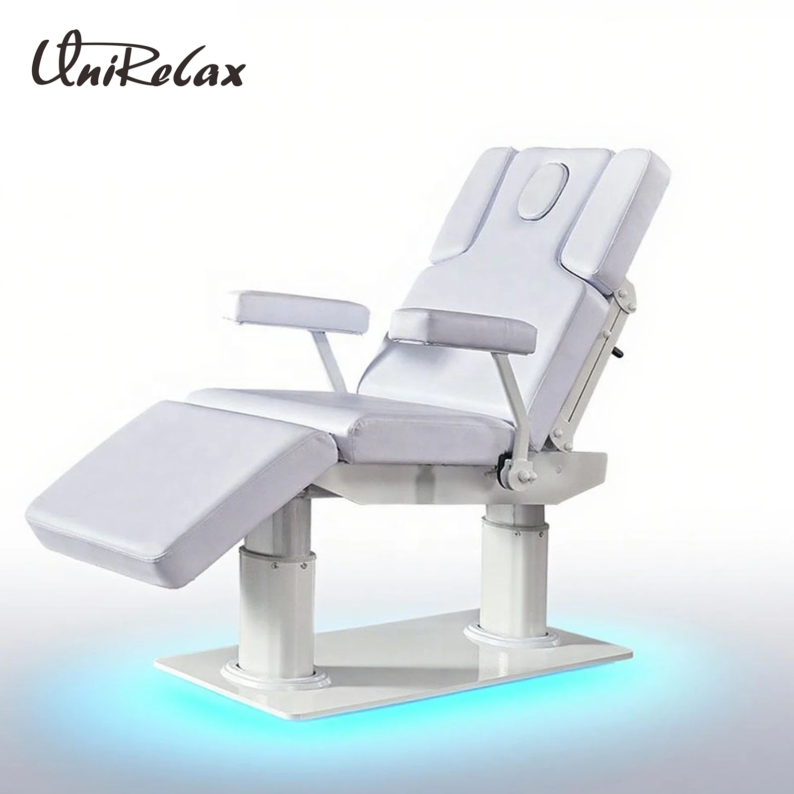 

Heating Tilting Luxury Esthetician Medical Treatment Medical Aesthetic Salon Spa Beauty Lash Facial Bed Electric Massage Table