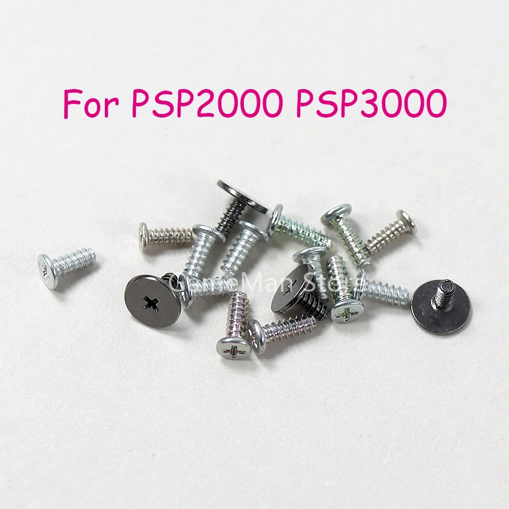 

100sets/lot Full Set Screws Repair Parts For PSP 2000 3000 Console Housing Shell Case Screws for PSP2000 PSP3000