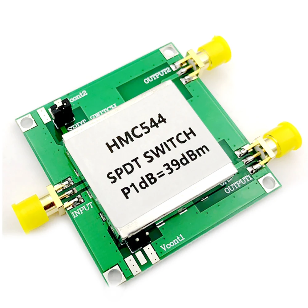 HMC544 RF Switch Module Single throw Switch High Input+39dBm3-5V Control Ham Wireless Amplifier