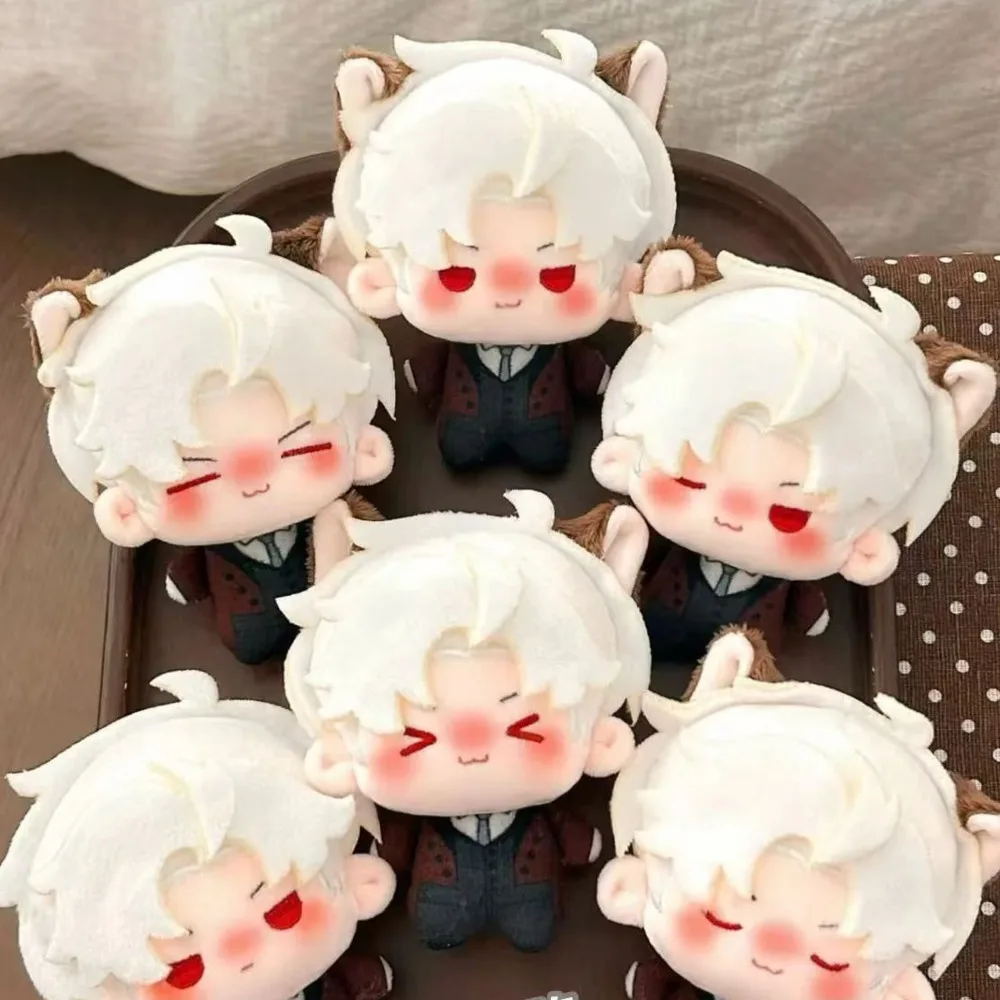 10cm Love and Deepspace Sylus Cat Ear Printed Plush Doll Game Peripheral Stuffed Toys Bag Pendant Backpack Keychain XMAS Gifts