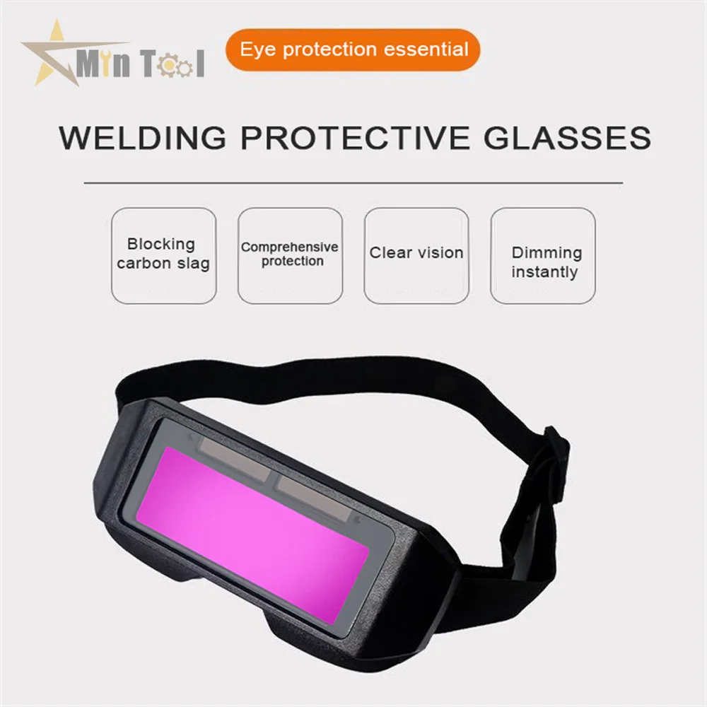 Automatic Dimming Welding Glasses Argon Arc Welding Solar Goggles Special Anti-glare Glasses Tools For Welders Equipment Tool