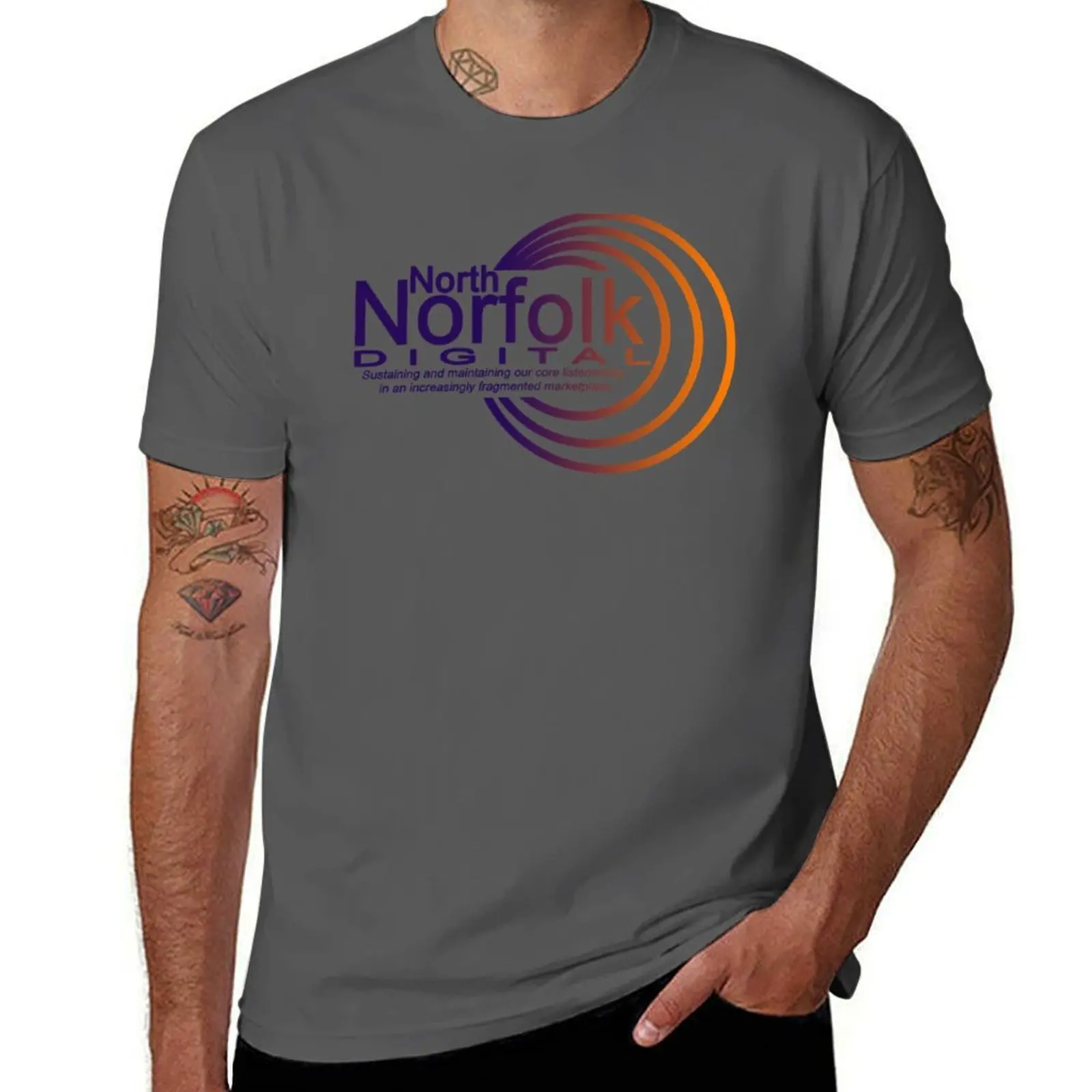 

North Norfolk Digital T-Shirt t shirt for man t shirt man cotton T-Shirt