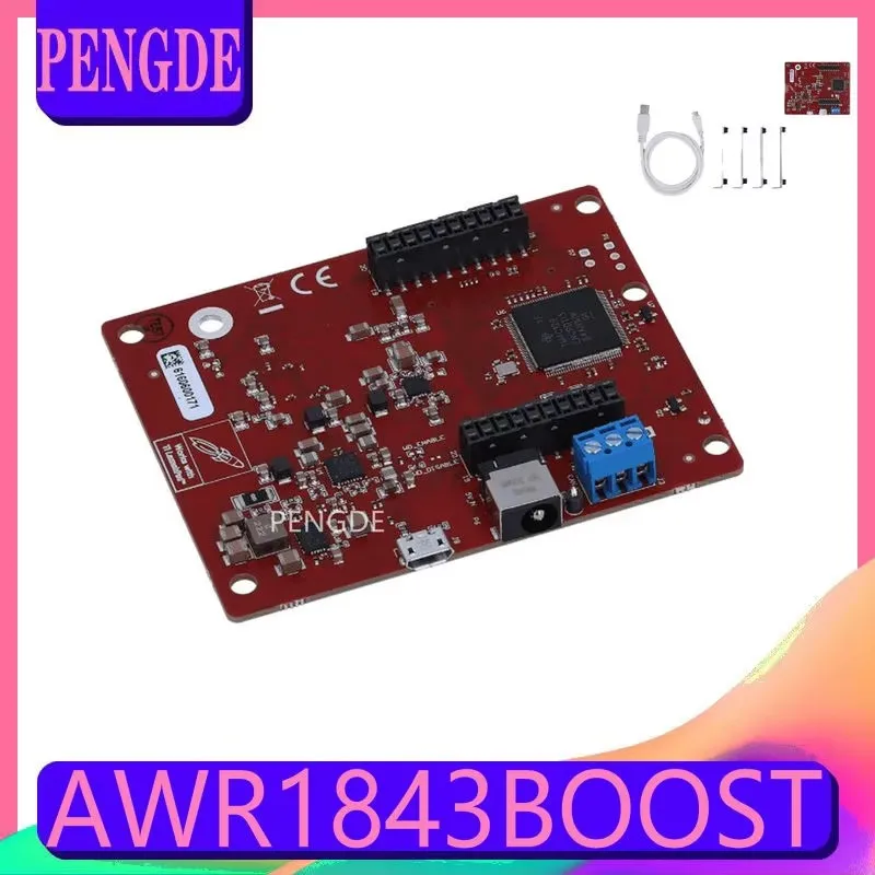 

Spot AWR1843BOOST 76/81GHz automotive radar sensor evaluation module AWR1843 new development board