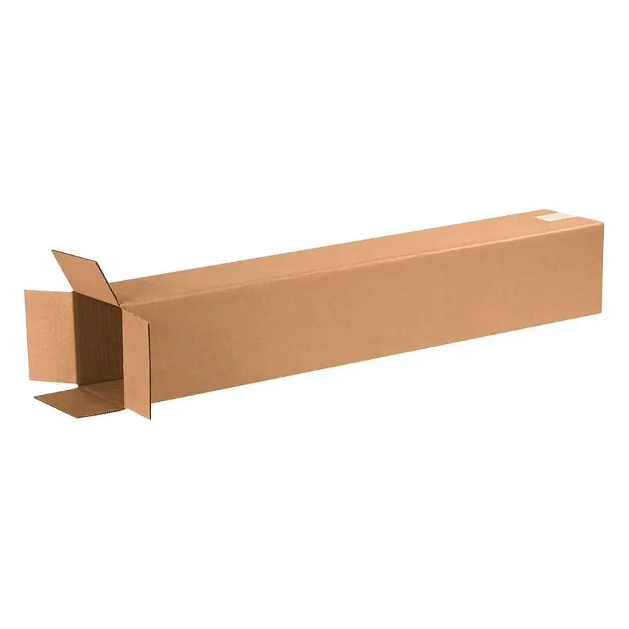 

Shipping Boxes Tall 6L x 6W x 36H 25Pack Corrugated Cardboard Box for Moving, Mailing, Packing, Packaging and Storage