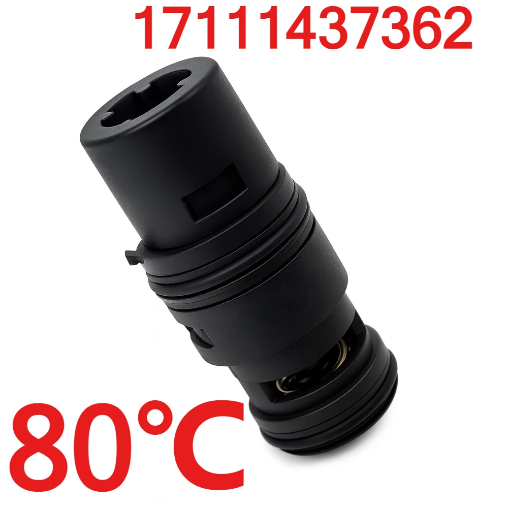 

80℃ 17111437362 Oil Cooler Radiator Coolant Expansion Thermostat Tank For BMW 323i 323Ci 325i 325Ci 325Xi 328i 330Xi X3 X5 Z4