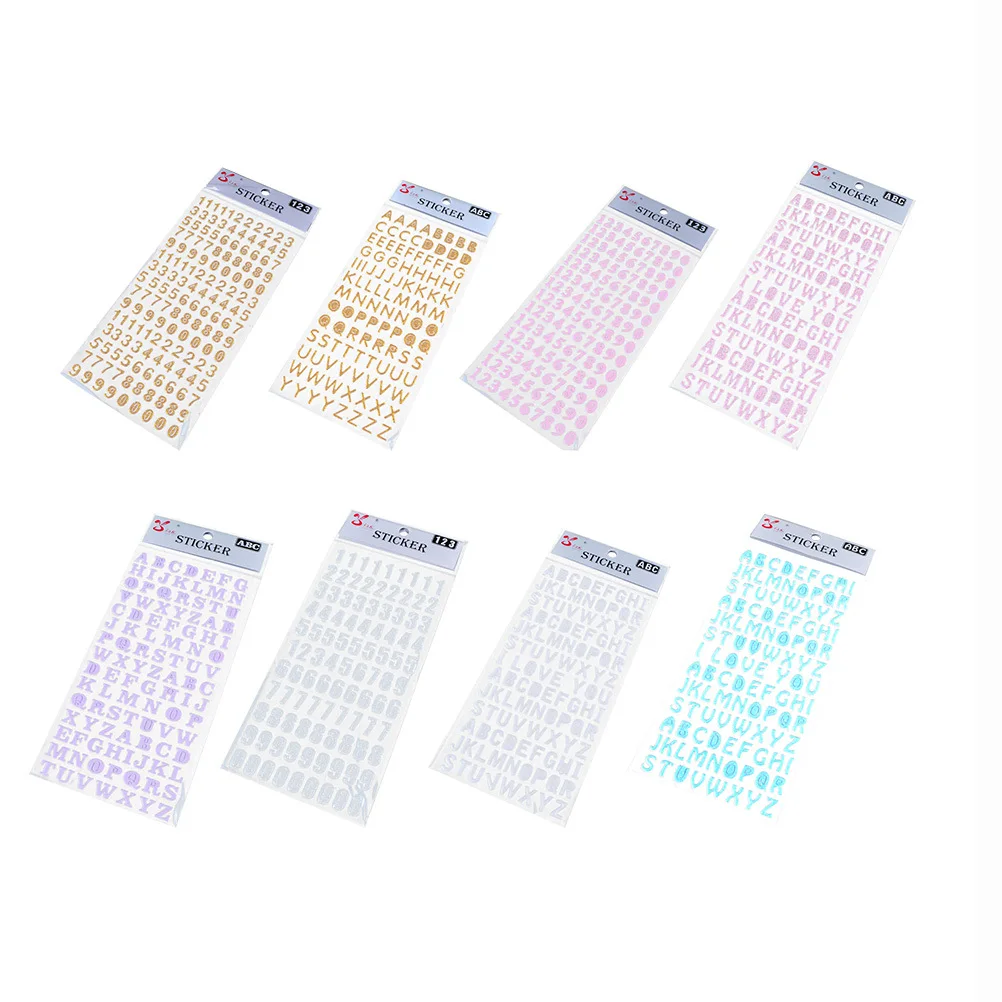 6 قطعة ملصقات الأبجدية الرغوية الملونة Diy بها بنفسك رسالة الحرفية ديكور لتعلم المشاريع المدرسية المنزلية ذاتية اللصق صديقة للبيئة #3