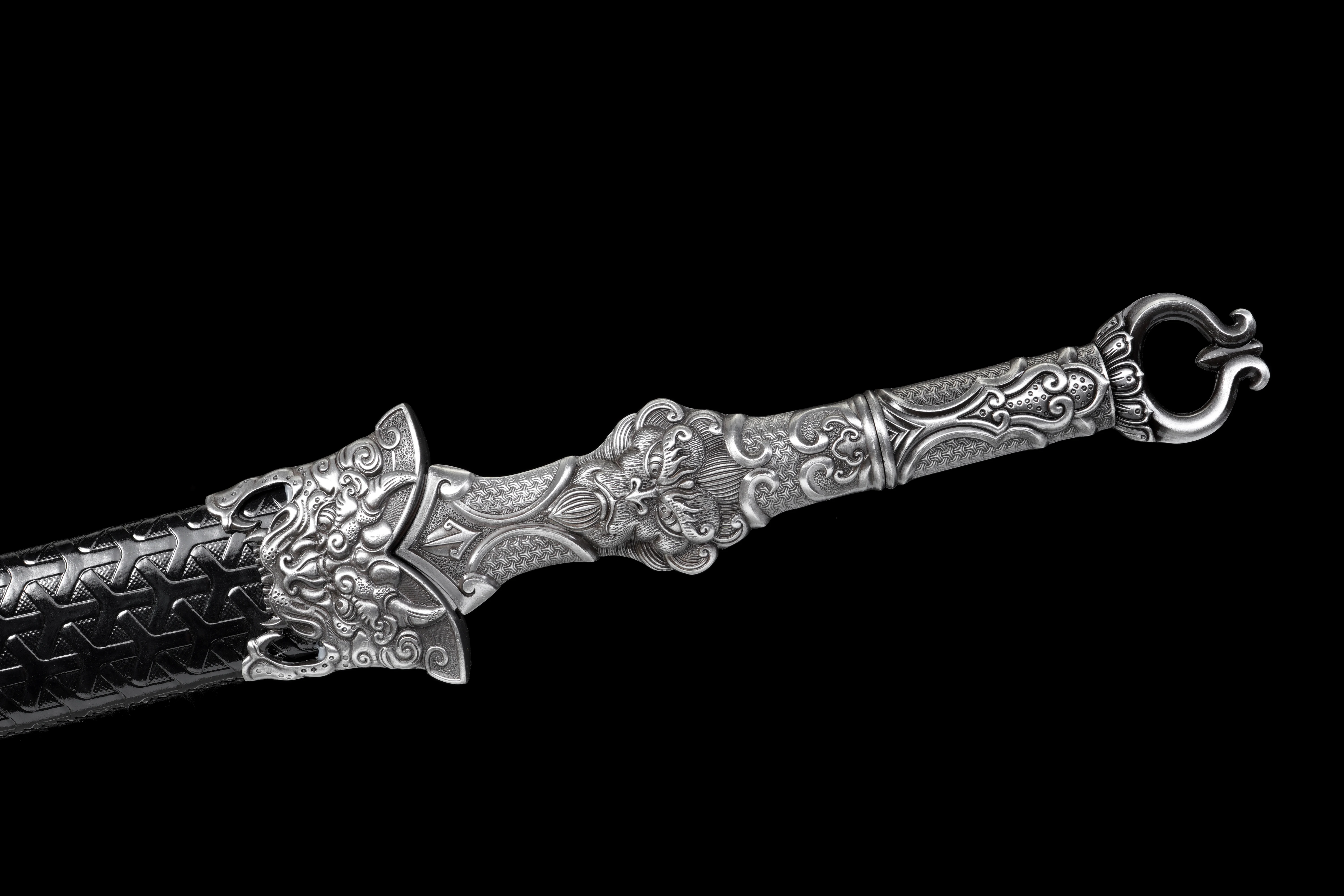 قرد الوحش الساموراي السيف الصلب حاد بيد واحدة القرن السيف كاتانا تأثيري لعب الأدوار ، فنون الدفاع عن النفس عشاق هدية ،