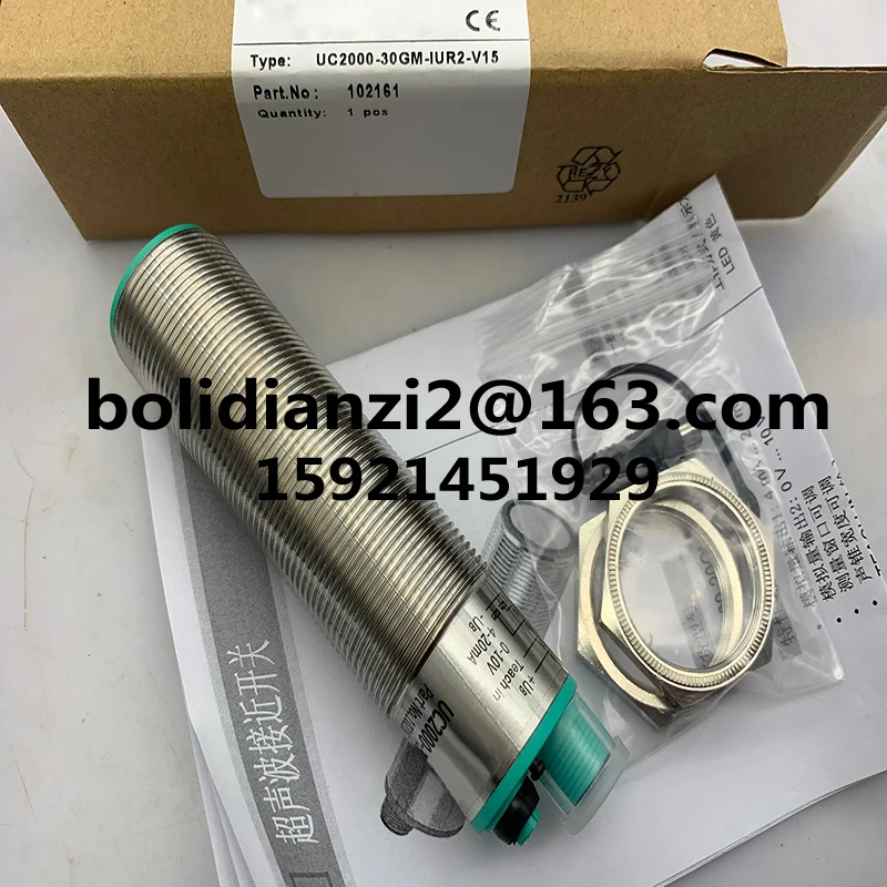 It's in stock UC2000-30GM-IUR2-V15 UC6000-30GM-IUR2-V15 New genuine ultrasonic sensor