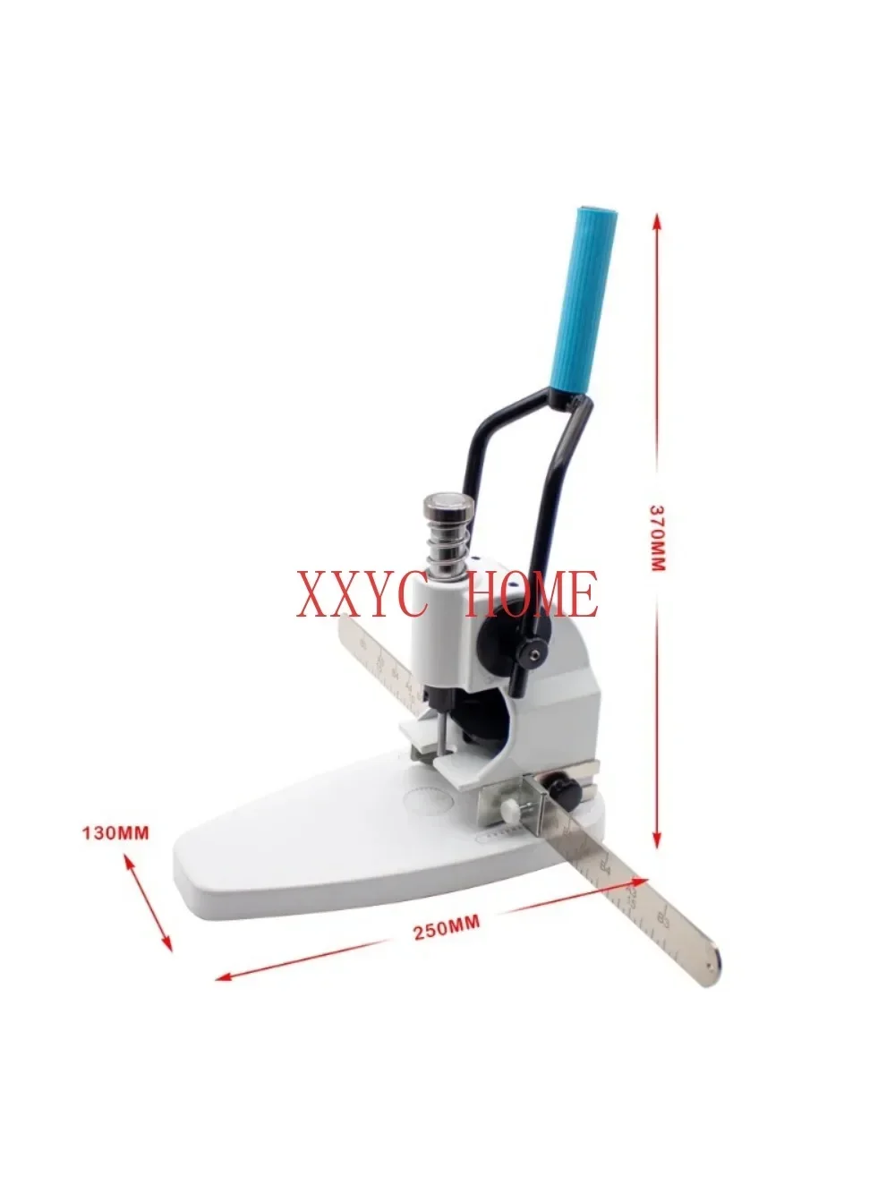 Manual Single Hole Punching Machine Album Paper Tags Hole Puncher Bookbinding Machine 3-10MM Y