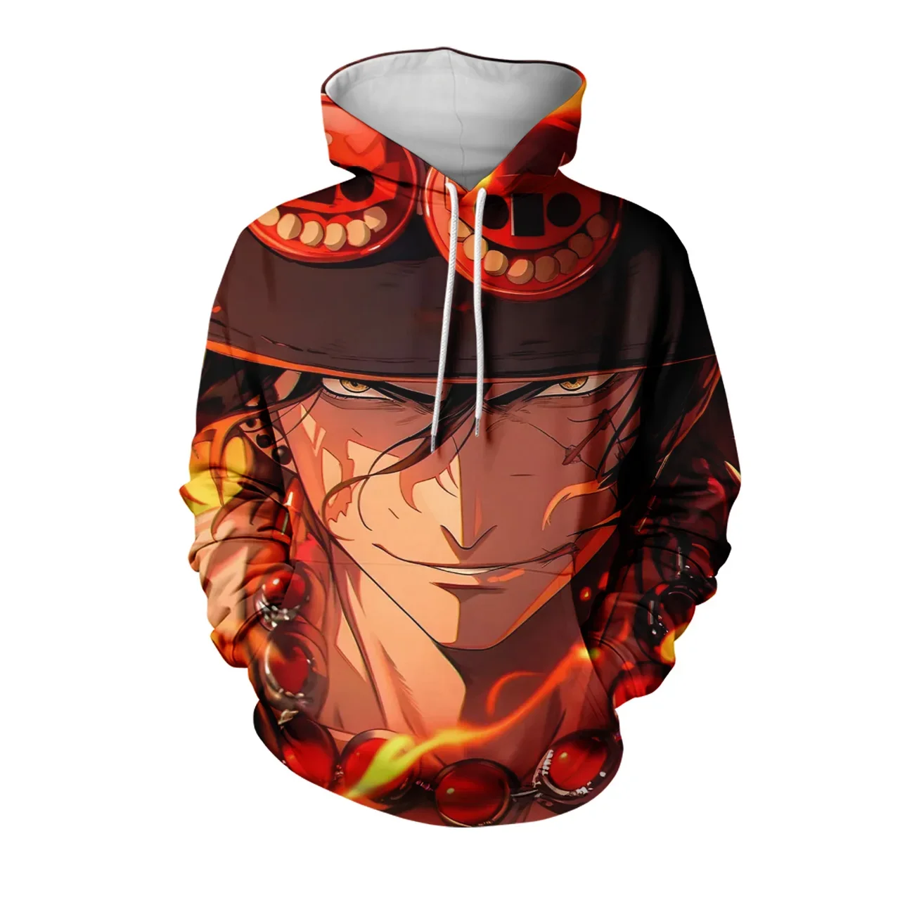 Conjunto a juego de Anime padre e hijo, Sudadera con capucha 3D Zoro de una pieza, tela de poliéster ecológica, ropa de calle informal