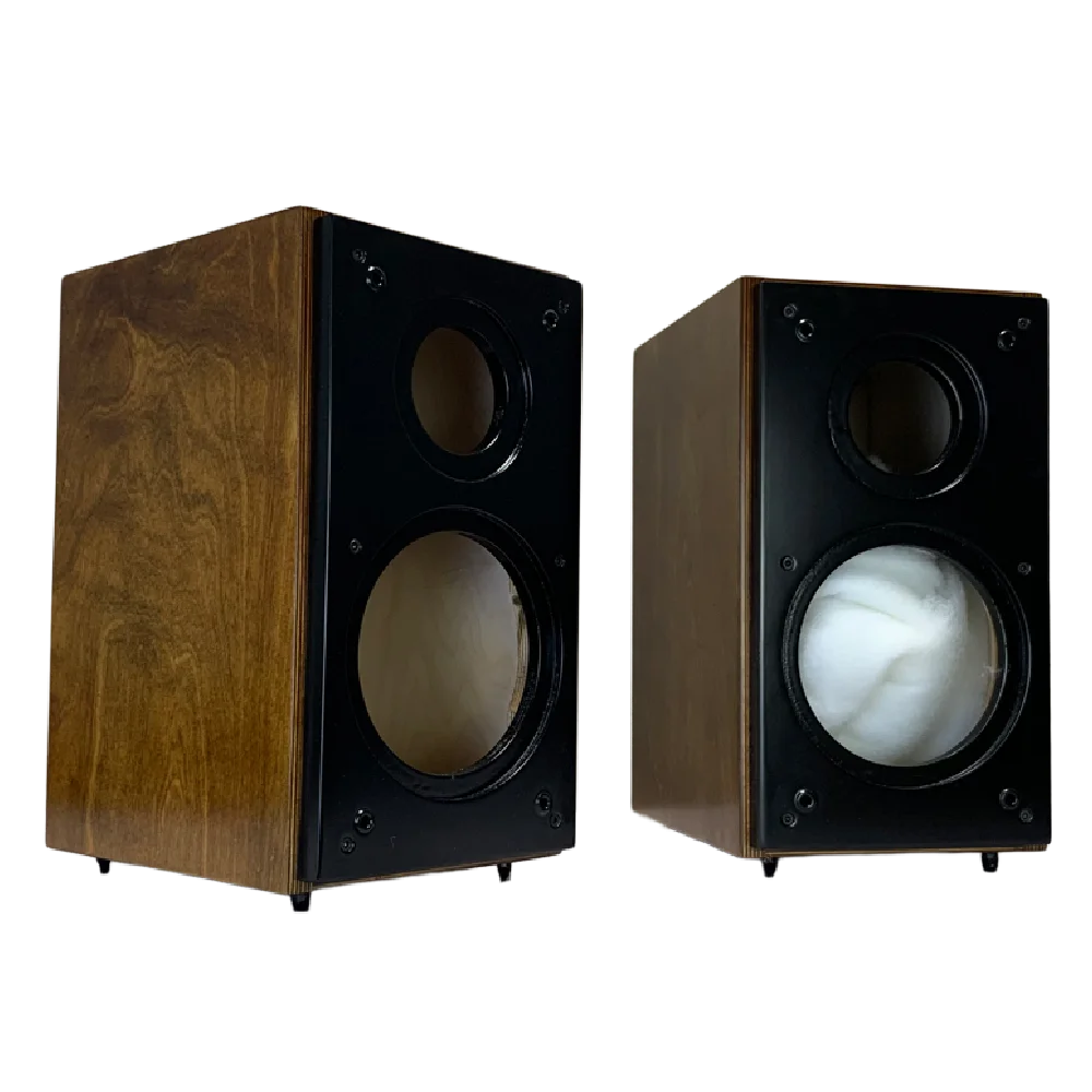 

Craftsmen Customized One Pair 8 Inch Two-Way Birch Plywood Empty Cabinet Box DIY HiFi ATC Speaker Shell