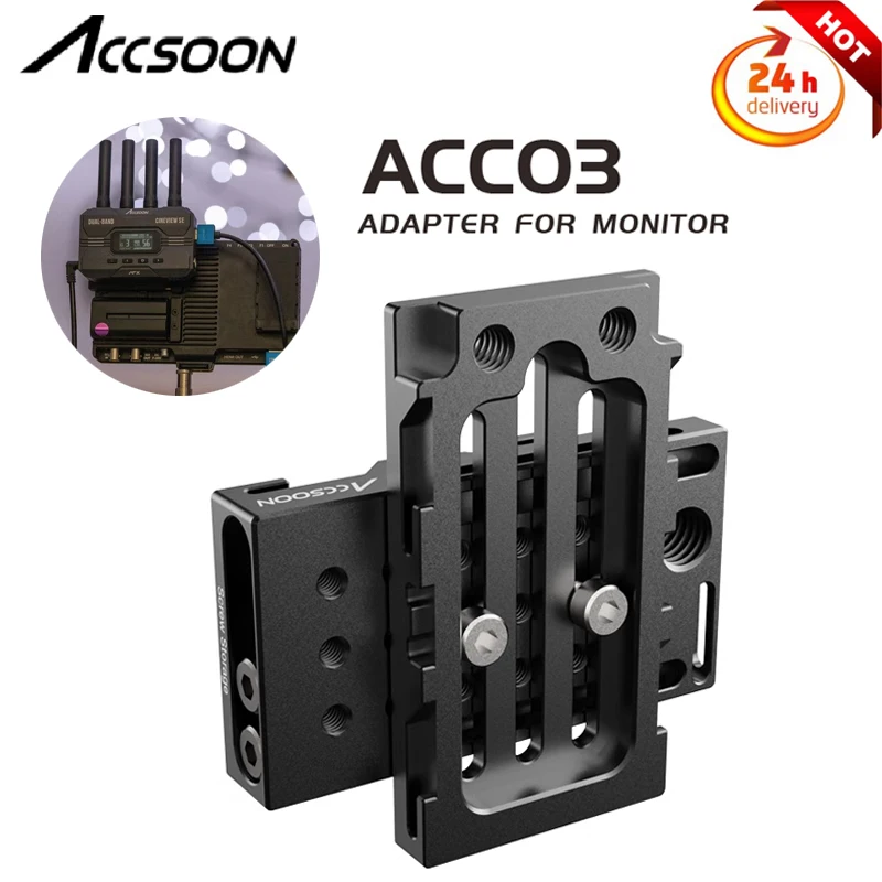 

ACCSOON CineView CineEye RX Universal Mechanical Adapter Mount Compatible Wireless Video System ACC03