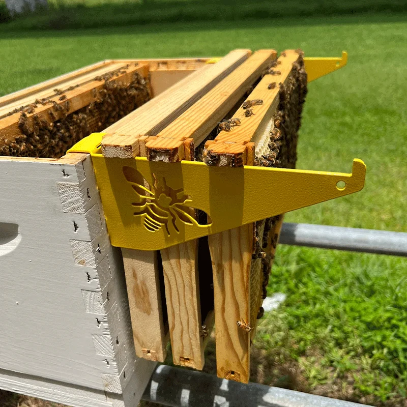 

Beehive inspection bracket Bee Hive Perch Frame Holder Beekeeping Tools Support Bracket Home Durable Bee Hive Frame Accessories